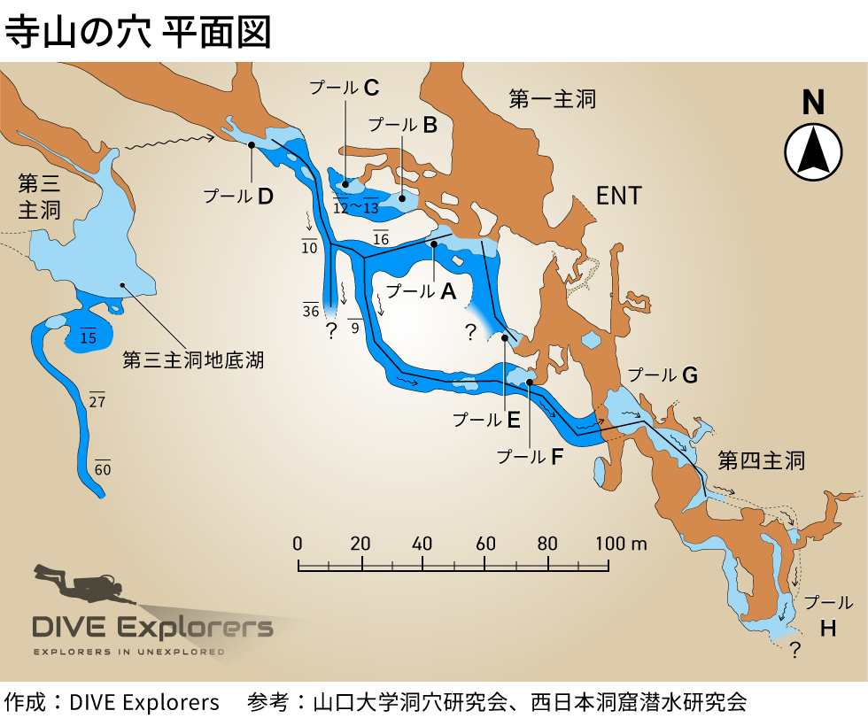 The map as of May 2026. Note that it is not accurate, as no instrument survey has been carried out.