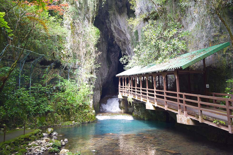 The entrance of akiyoshido