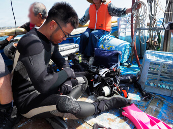 Yoshitaka Isaji, Underwater Explorer in Japan