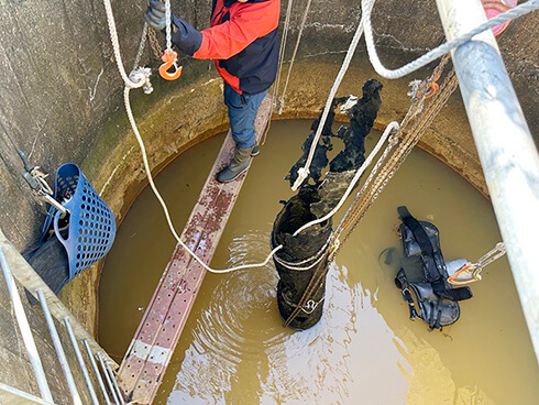 Removal of obstacles inside Pier