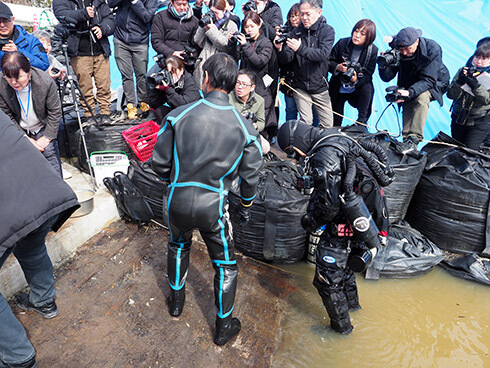 Chosei coal mine Expedition in winter