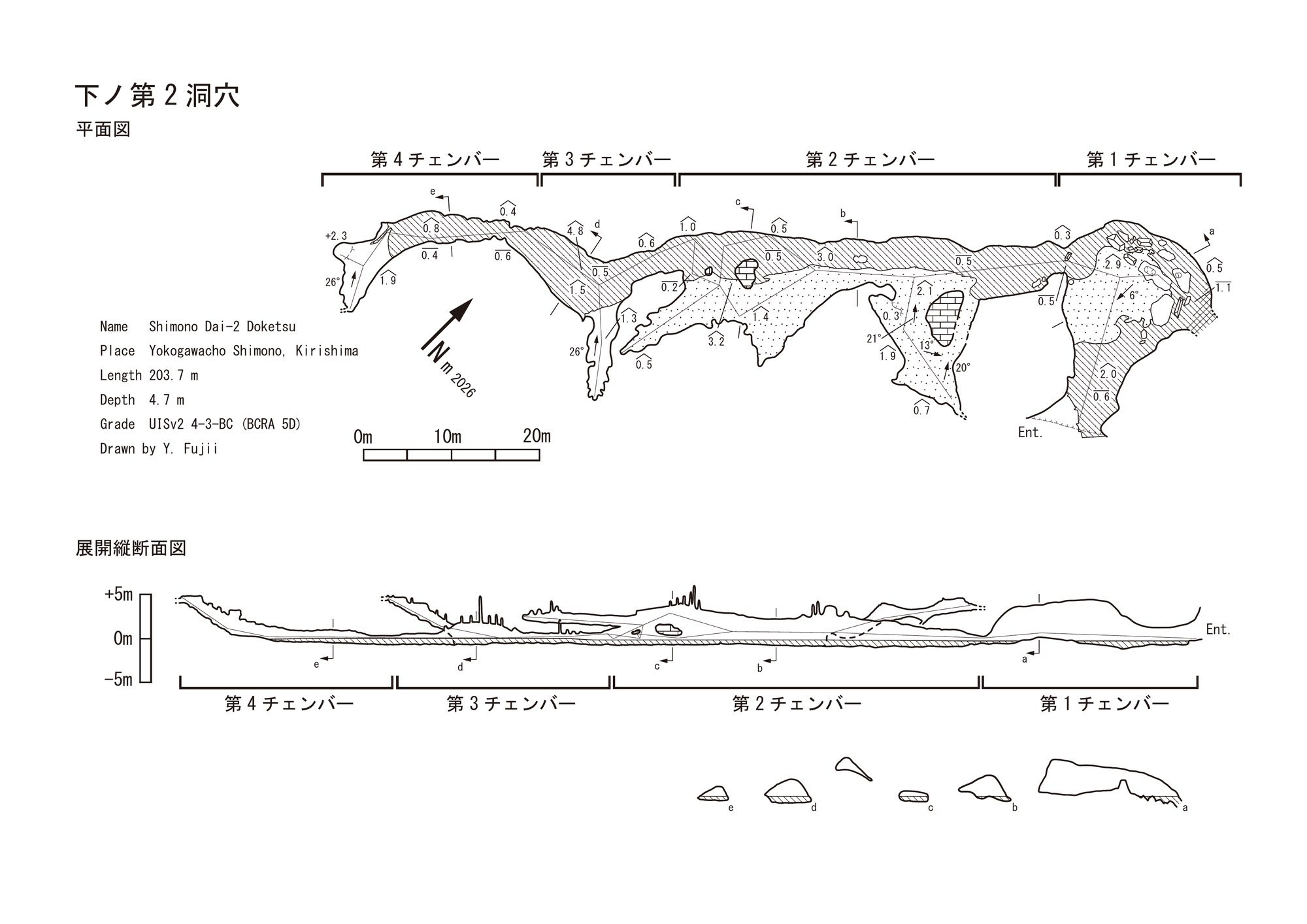 Survey map of Shimono Dai-2 Doketsu